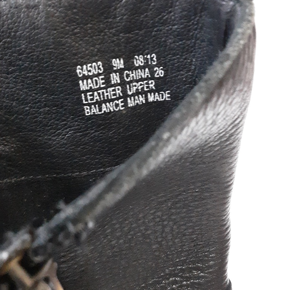 Clarks indigo ankle booties women 9M healed black leather festival rodeo casual - Picture 12 of 14